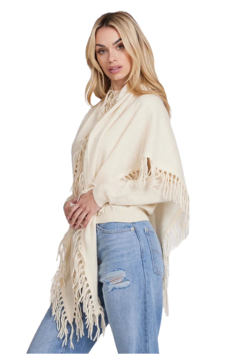 Cashmere Fringe Shawl