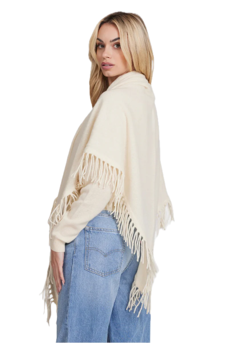 Cashmere Fringe Shawl