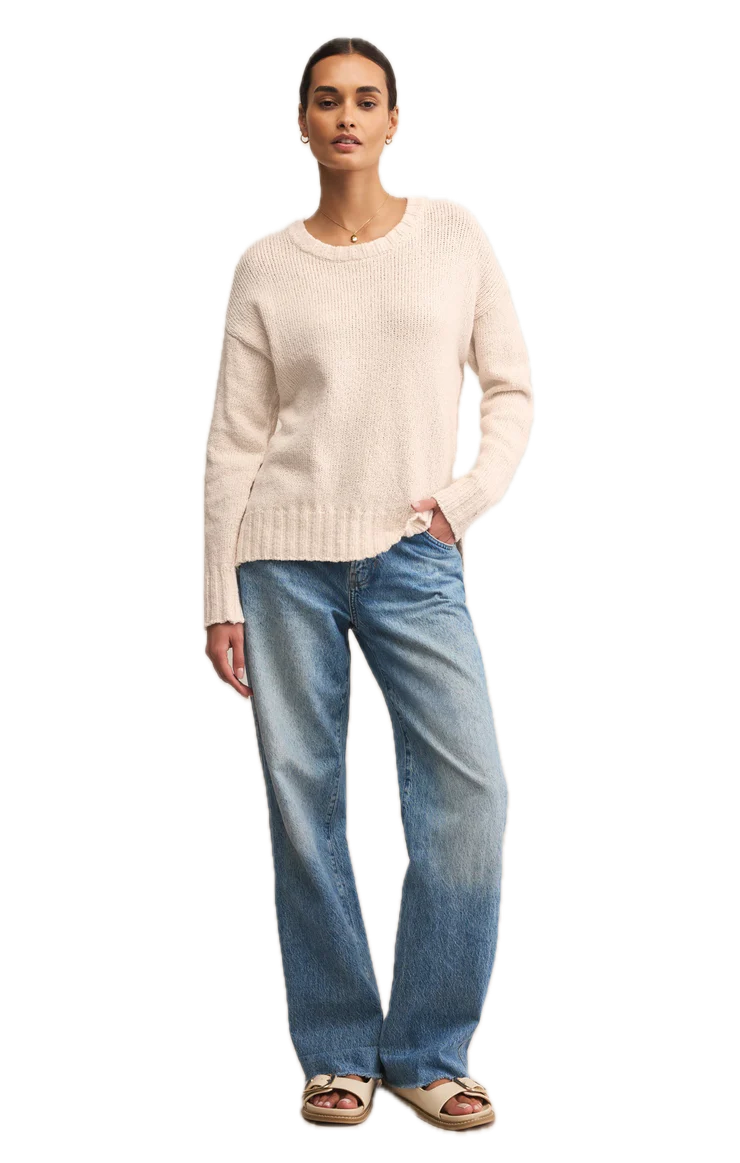 Beck Textured Cotton Sweater