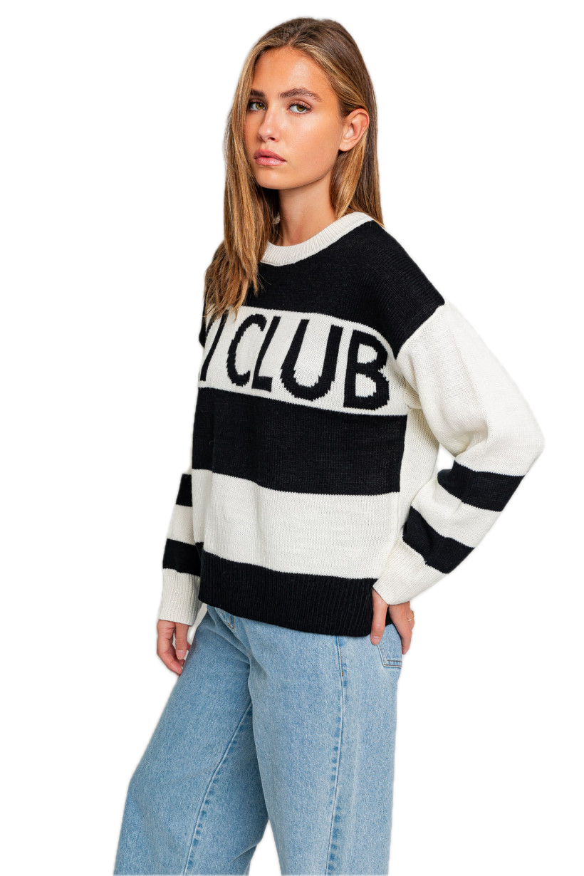 Ski Club Sweater